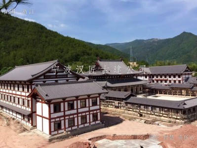 大同寺院重建工程施工